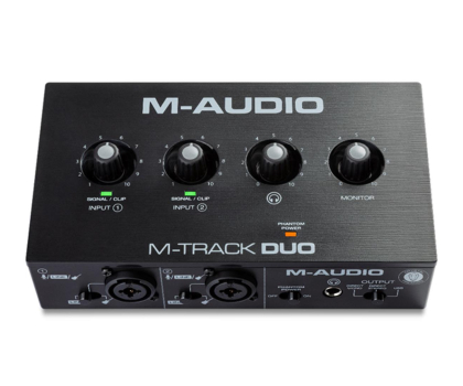 Interfejsy audio M-Audio M-Track DUO - Interfejs Audio USB